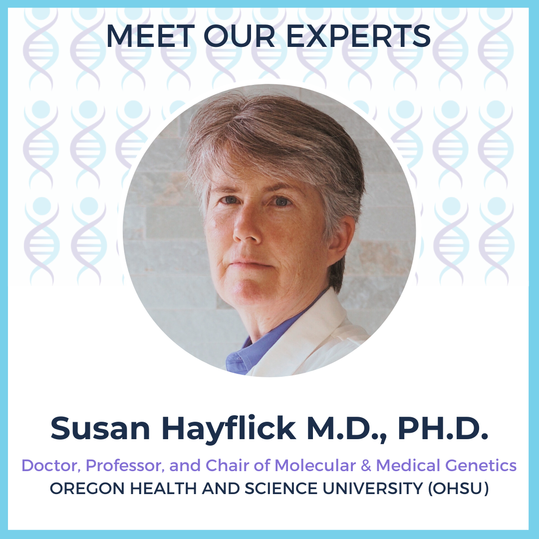 Photo of Susan Hayflick M.D., PH.D., Doctor, Professor, and Chair of Molecular & Medical Genetics, Oregon Health and Science University (OHSU)