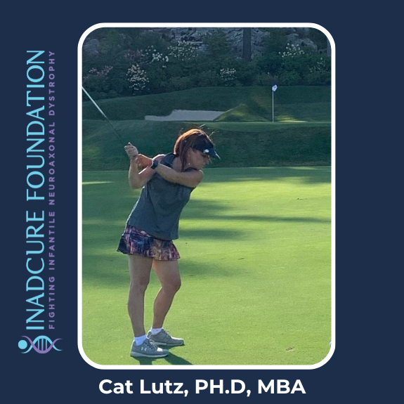 Photo of Cat Lutz golfing